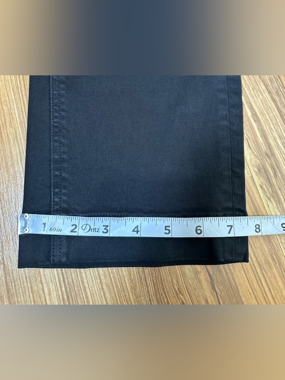 Everlane Cropped Straight Regular Jeans Black Size 6 - Picture 11 of 13